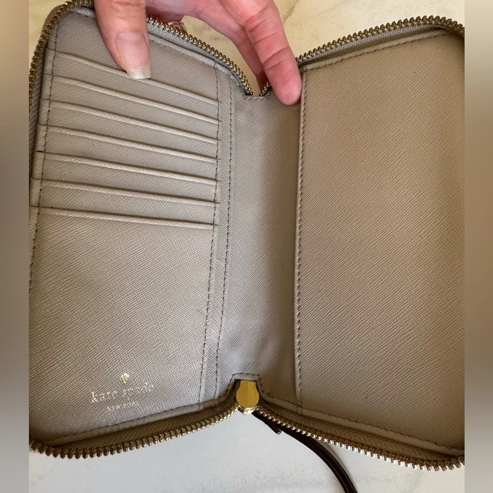 Kate Spade Bundle - Zippy Wallet/Wristlet & Zippered Pouch